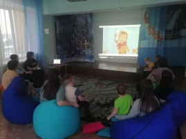 Кино Вечер в группе "Ягодка" Кино Вечер в группе "Ягодка".