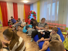 Кино Вечер в группе "Звёздочка" Кино Вечер в группе "Звёздочка".